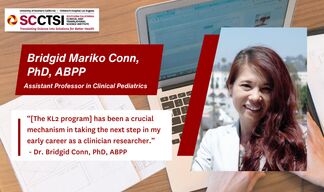 Interview with Bridgid Mariko Conn, PhD, ABPP, KL2 award recipient