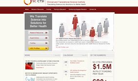 Through New Website, SC CTSI Offers Access To Research Services, Resources, Training, and Funding
