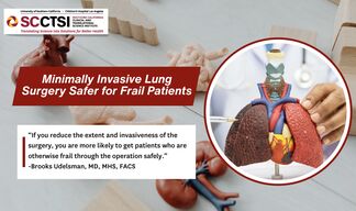 Minimally Invasive Lung Surgery Safer for Frail Patients