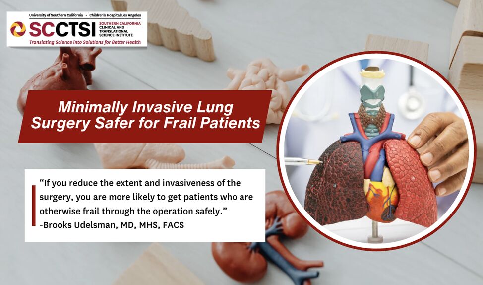 Minimally Invasive Lung Surgery Safer for Frail Patients