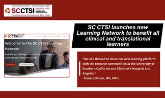 SC CTSI launches new Learning Network to benefit all clinical and translational learners