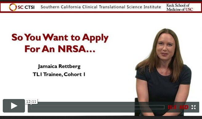 Video Series Helps Graduate Students Apply For NIH Pre-Doctoral Grants