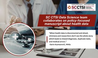 SC CTSI Data Science team collaborates on policy-focused manuscript about health data