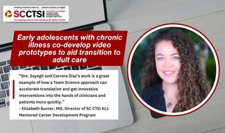 Early adolescents with chronic illness co-develop video prototypes to aid eventual transition to adult care