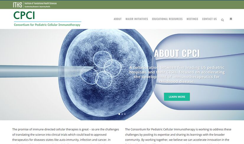 Consortium for Pediatric Cellular Immunotherapy Launches New Website