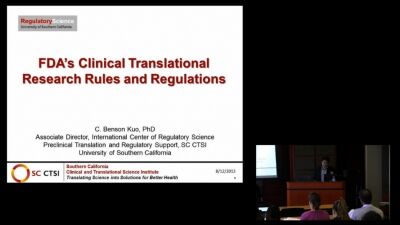 Regulatory Science Series (2013)