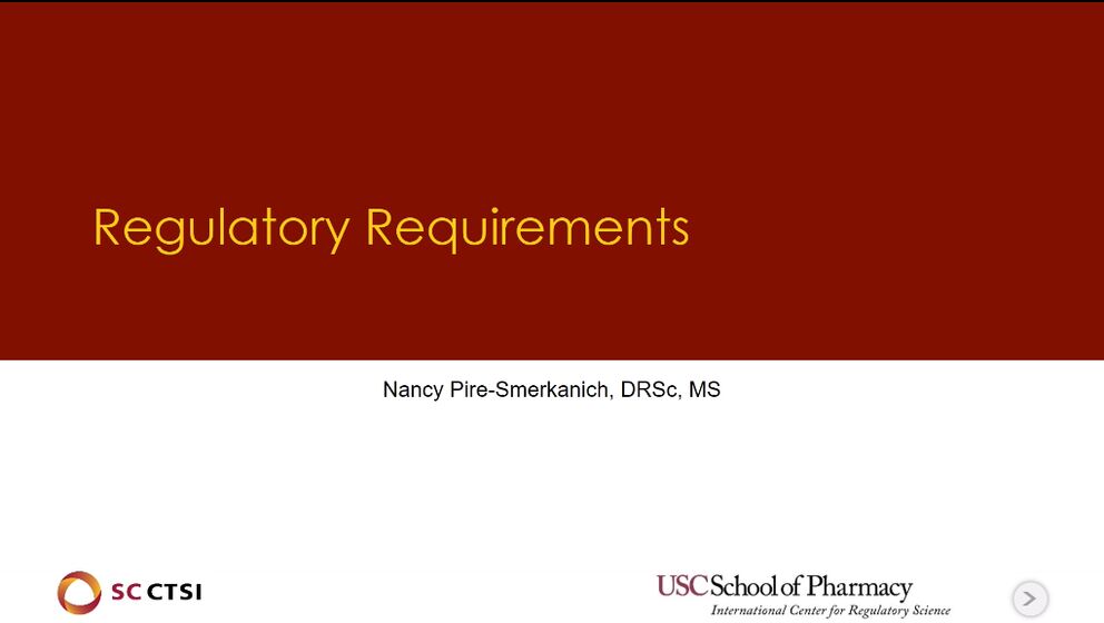 Regulatory Science Symposium: Pharmacovigilance and Safety Reporting Session 2: Regulatory Requirements (2018)