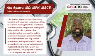 Interview with Dr. Atu Agawu, MD, MPH, MSCE, KL2 award recipient