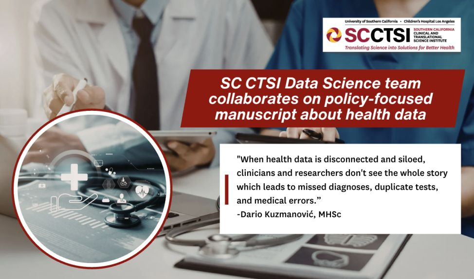 SC CTSI Data Science team collaborates on policy-focused manuscript about health data