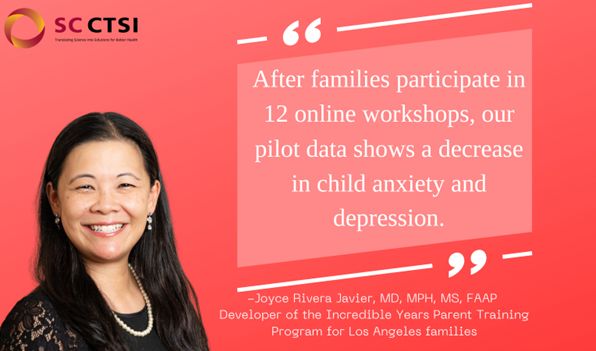 SC CTSI-affiliated researcher gains local and national recognition for leadership in helping improve mental health among Filipino American families