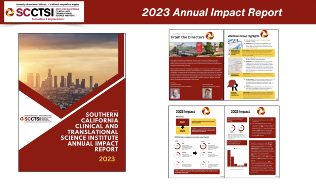 SC CTSI 2023 Annual Impact Report