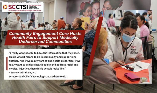 CE Core Hosts Health Fairs to Support Medically Underserved Communities