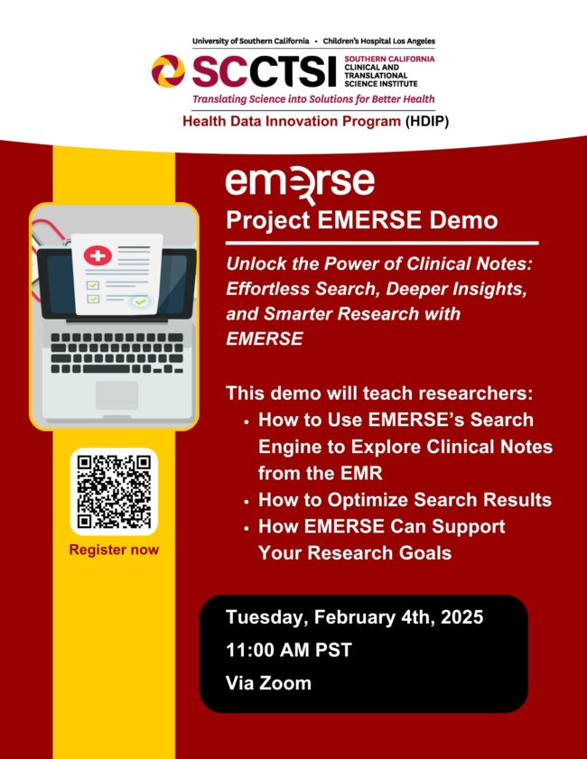 Project EMERSE Demo