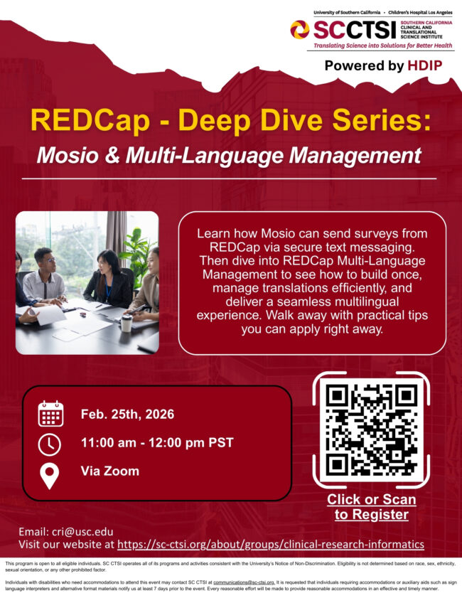 REDCap Deep Dive Series - Multi-Language Management