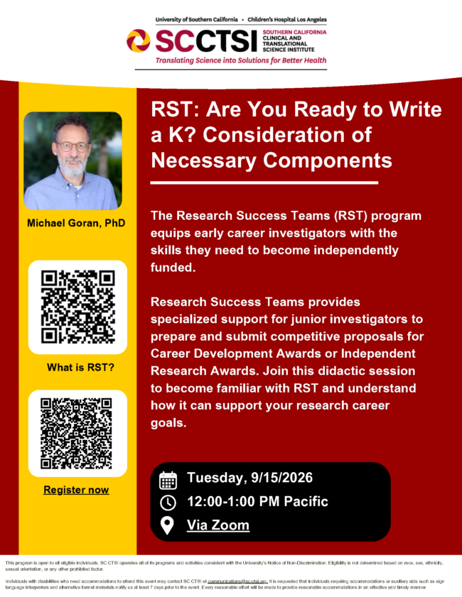Research Success Teams (RST): NIH Loan Repayment Programs: The Why and the How