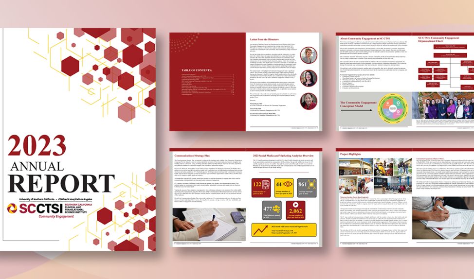SC CTSI Community Engagement Core Completes 2023 Annual Report