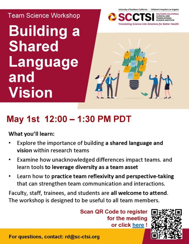 Building a Shared Language and Vision
