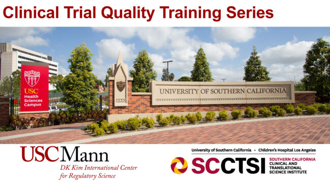 Clinical Trial Quality Training Series