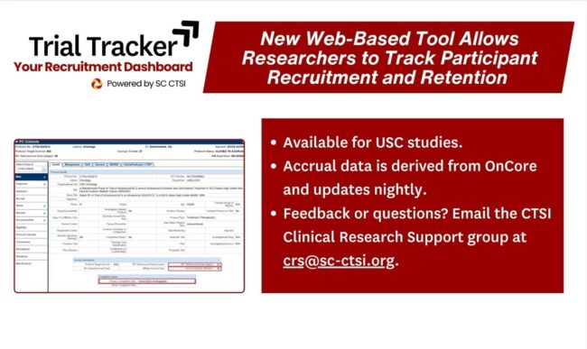 Trial Tracker Recruitment Dashboard